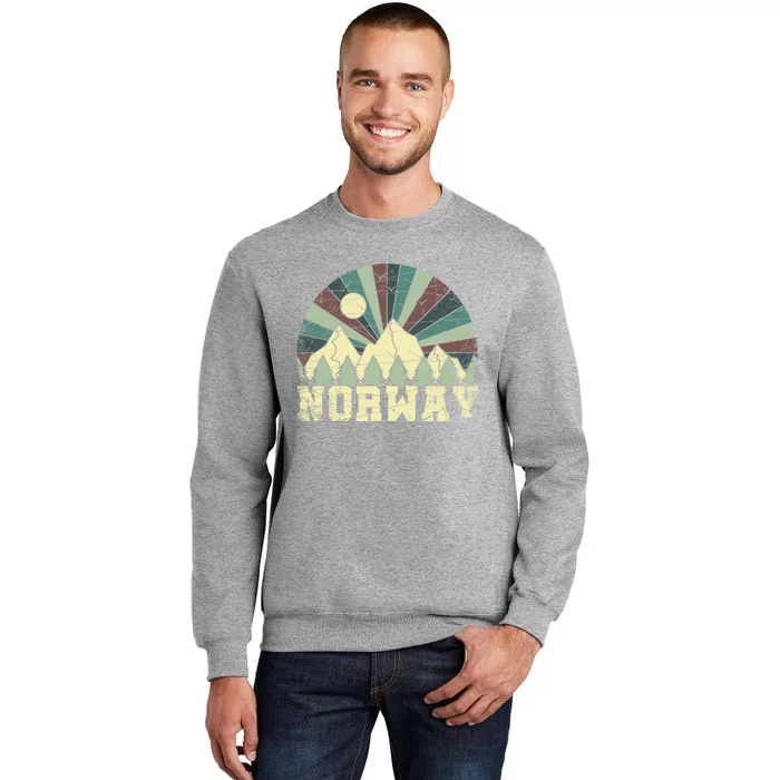 Mountians Hiking Gift Norway Gift Sweatshirt