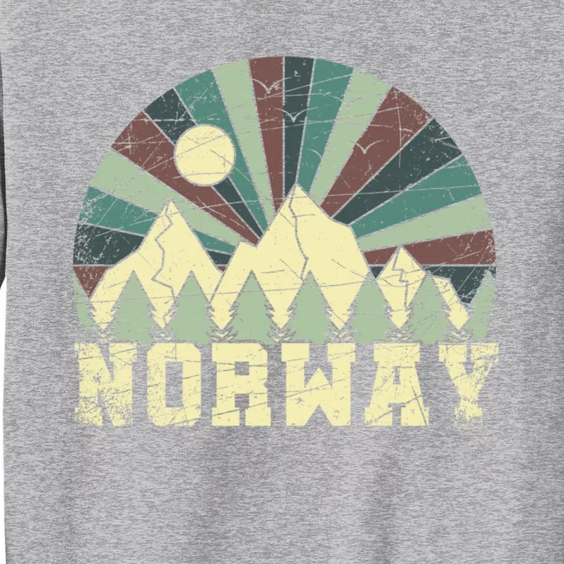 Mountians Hiking Gift Norway Gift Sweatshirt