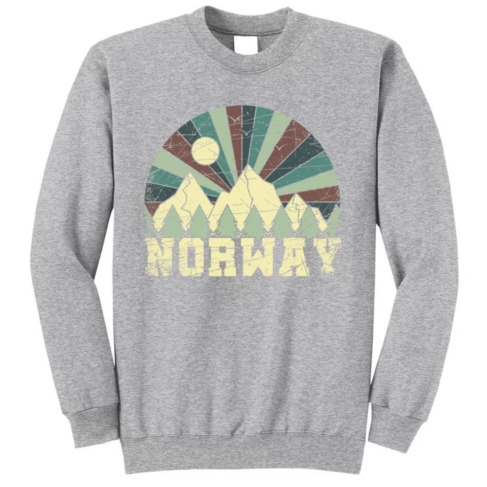 Mountians Hiking Gift Norway Gift Sweatshirt