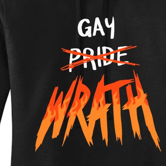 Mars Heyward Gay Wrath Women's Pullover Hoodie