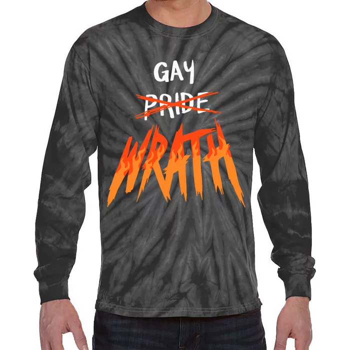 Mars Heyward Gay Wrath Tie-Dye Long Sleeve Shirt