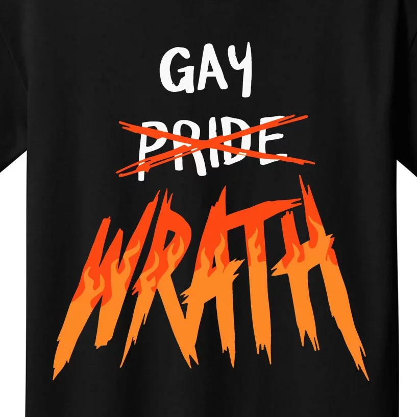 Mars Heyward Gay Wrath Kids T-Shirt