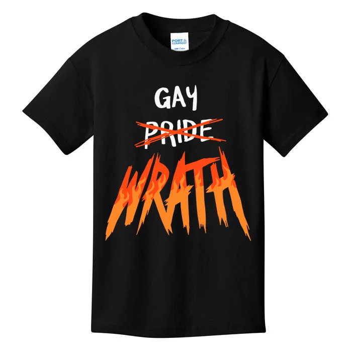 Mars Heyward Gay Wrath Kids T-Shirt