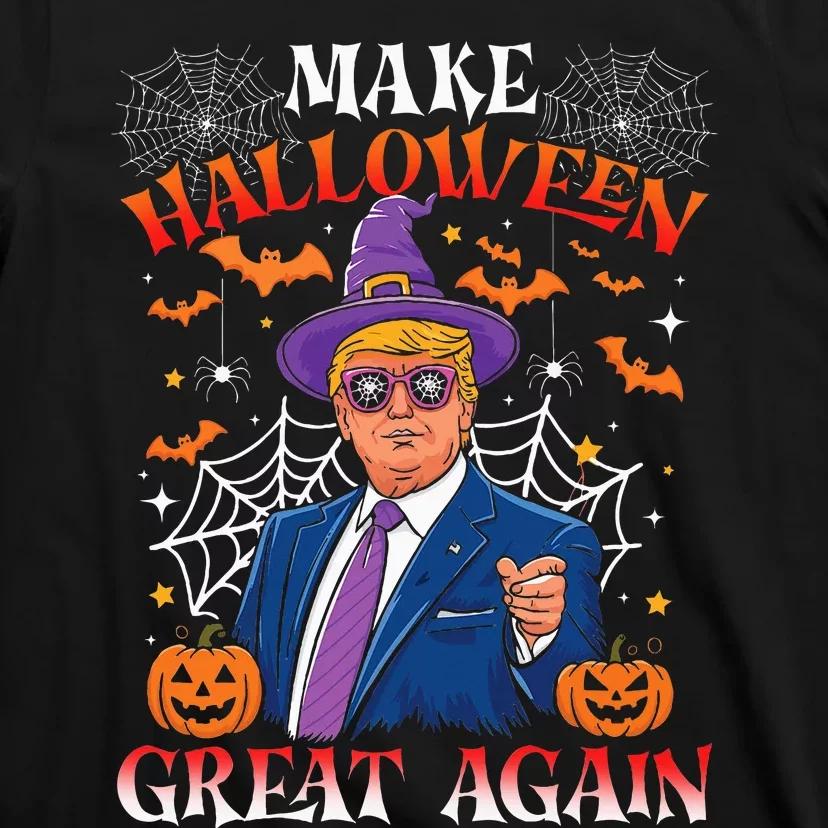 Make Halloween Great Again Funny Trump 2024 Halloween T-Shirt