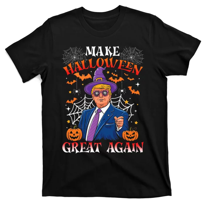 Make Halloween Great Again Funny Trump 2024 Halloween T-Shirt