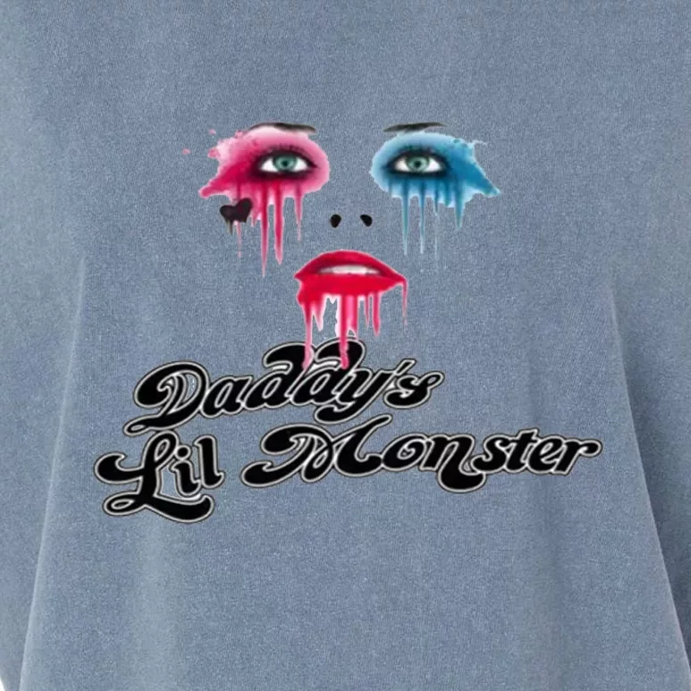 Monster Halloween Great Gift For Daddys Little Monster Cute Gift Garment-Dyed Women's Muscle Tee