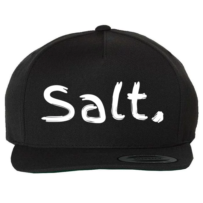 Matching Halloween Great Gift Salt And Pepper Costume For Couples Great Gift Wool Snapback Cap