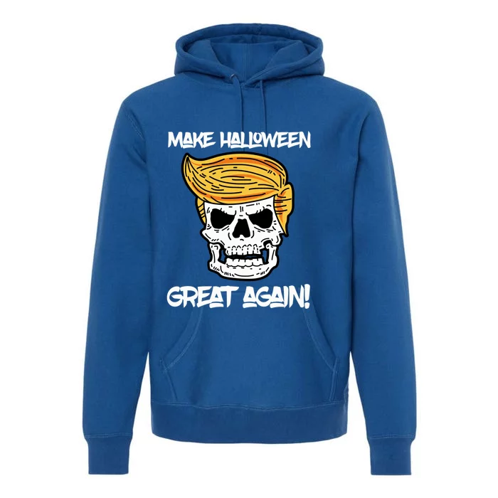 Make Halloween Great Again Funny Trump Gift Gift Premium Hoodie