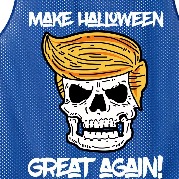 Make Halloween Great Again Funny Trump Gift Gift Mesh Reversible Basketball Jersey Tank