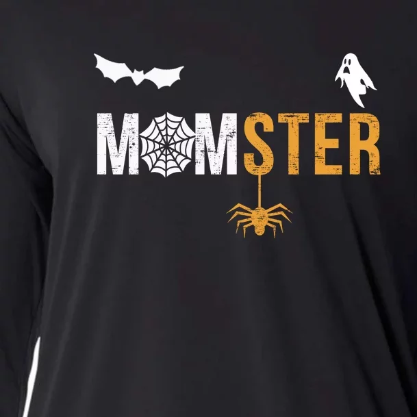 Momster Halloween | Happy Halloween Cooling Performance Long Sleeve Crew