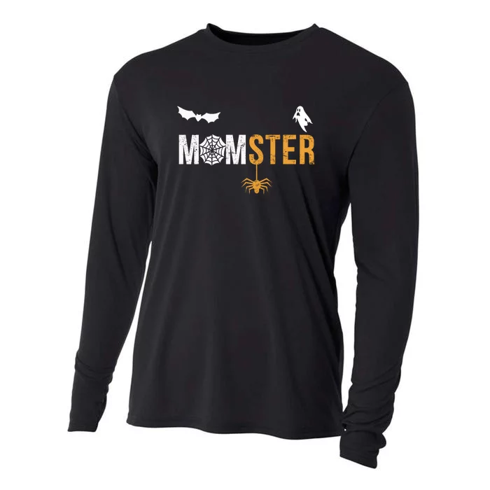 Momster Halloween | Happy Halloween Cooling Performance Long Sleeve Crew