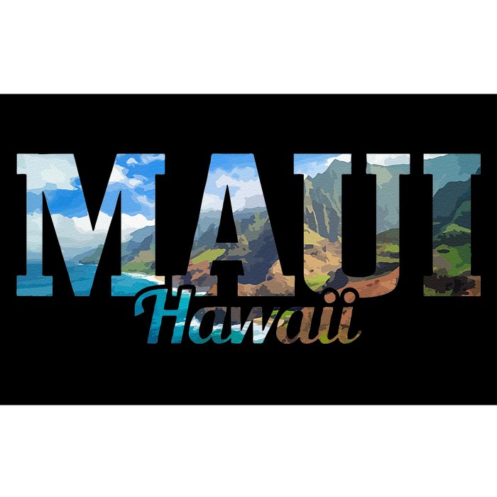 Maui Hawaii Hawaiian Islands Surf Surfing Surfer Gift Bumper Sticker