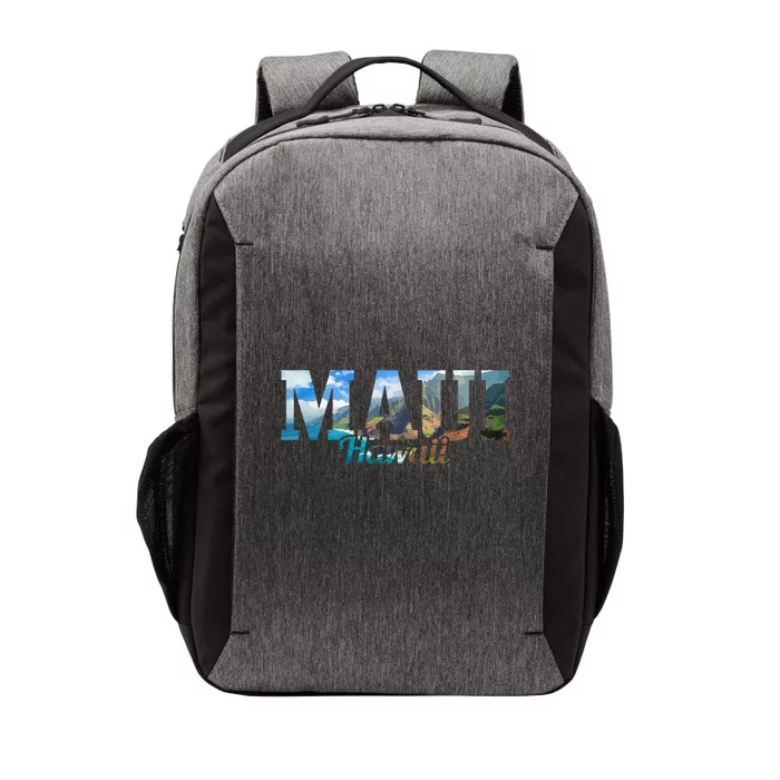 Maui Hawaii Hawaiian Islands Surf Surfing Surfer Gift Vector Backpack