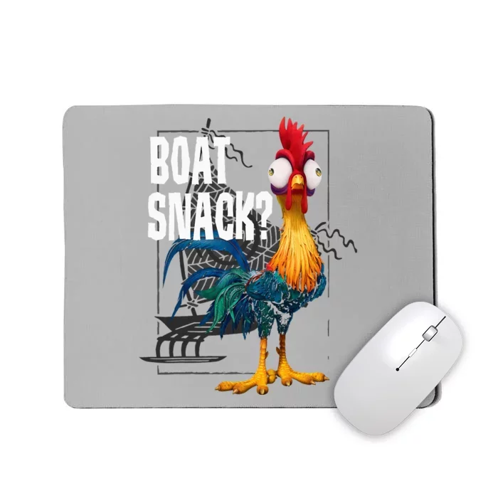 Moana Hei Hei Boat Snack Vintage Style Poster Mousepad