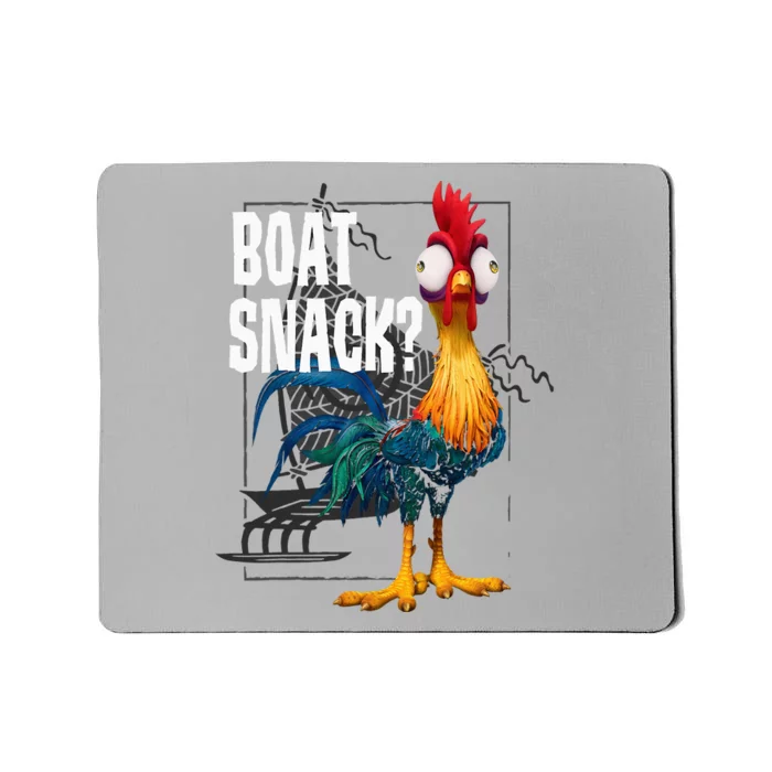 Moana Hei Hei Boat Snack Vintage Style Poster Mousepad