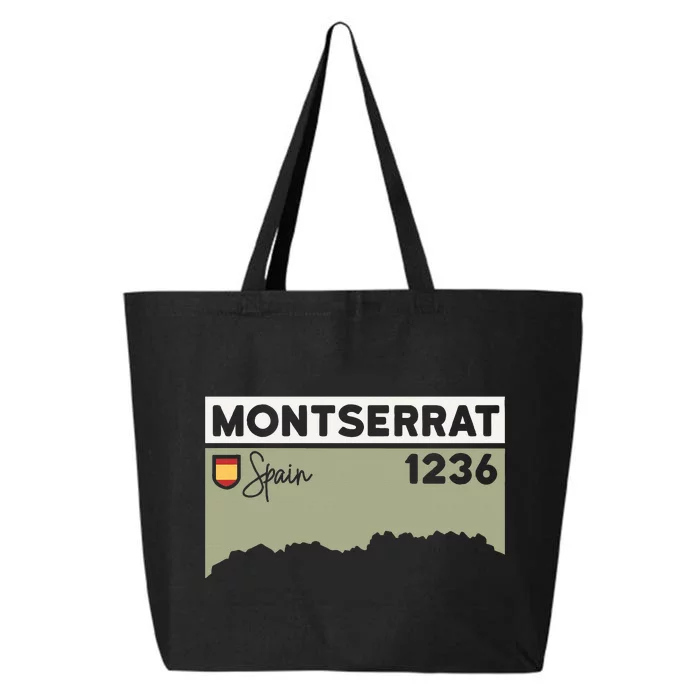 Montserrat Height Hike Monastery Barcelona Spain Hiking 25L Jumbo Tote