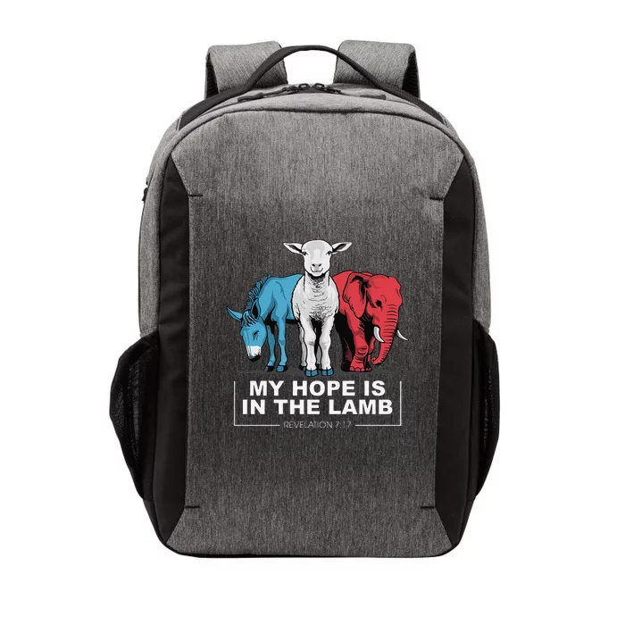 My Hope Is In The Lamb Vector Backpack