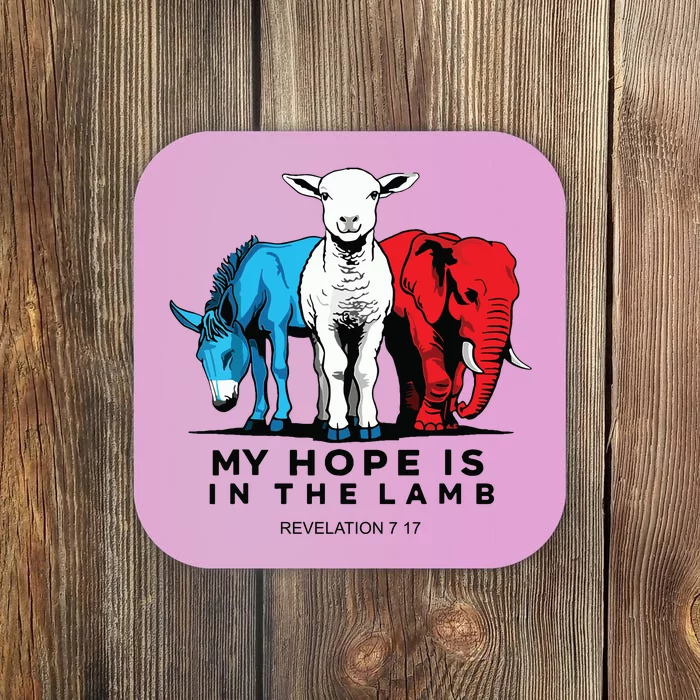 My Hope Is In The Lamb Coaster