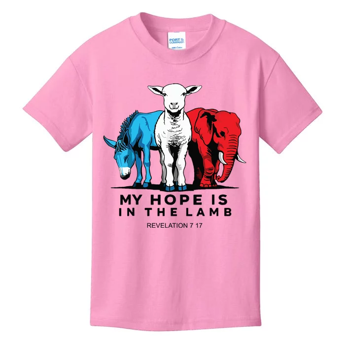 My Hope Is In The Lamb Kids T-Shirt