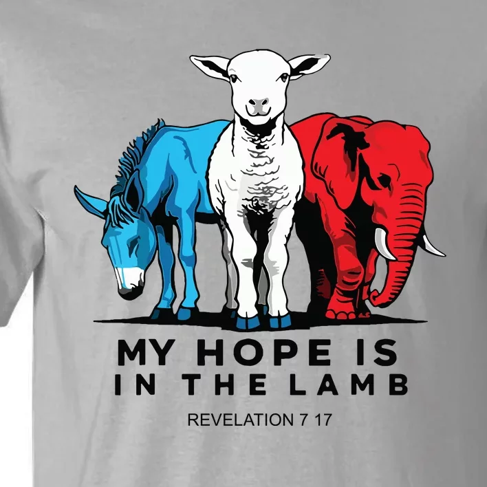 My Hope Is In The Lamb Tall T-Shirt