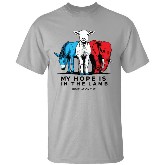 My Hope Is In The Lamb Tall T-Shirt