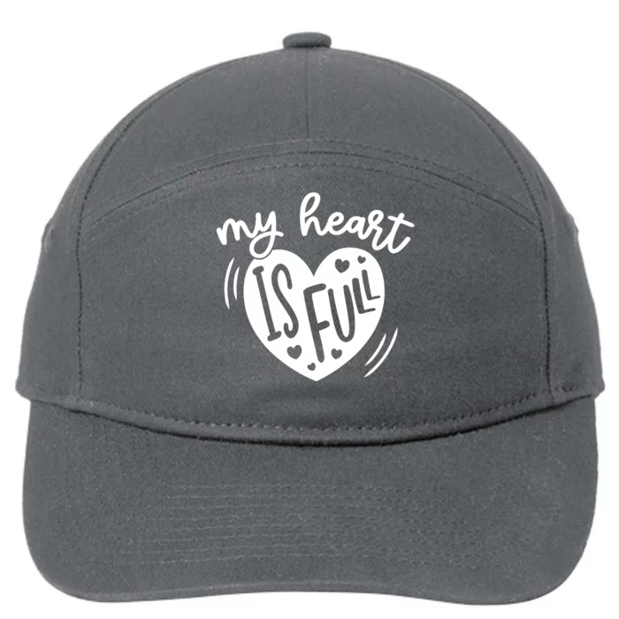 My Heart Is Full 7-Panel Snapback Hat