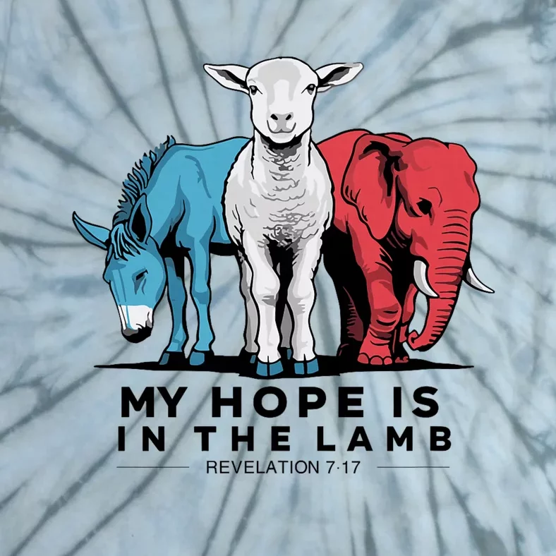 My Hope Is In The Lamb Tie-Dye T-Shirt