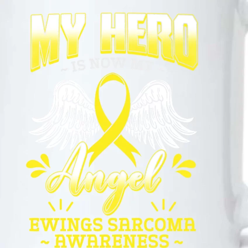 My Hero Is Now My Angel Ewing's Sarcoma Softgifttissue Cancer Gift Black Color Changing Mug