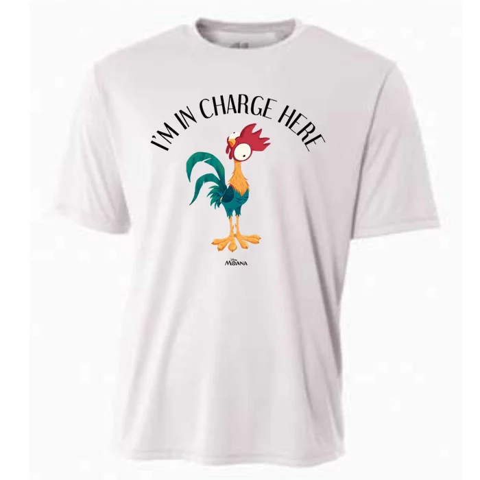 Moana Heihei Im In Charge Here Portrait Cooling Performance Crew T-Shirt