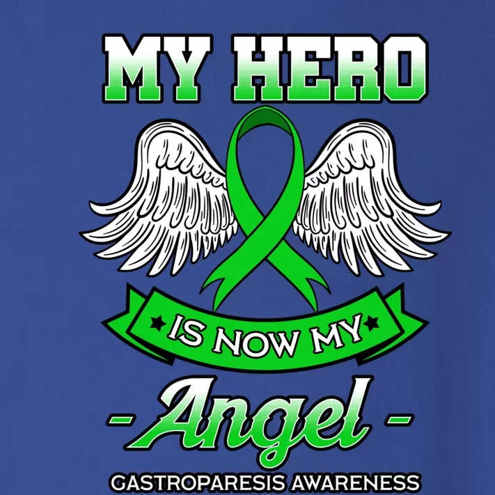 My Hero Is Now My Angel Gastroparesis Awareness Supporter Funny Gift Toddler Long Sleeve Shirt