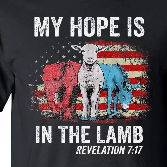 My Hope Is In The Lamb Tall T-Shirt