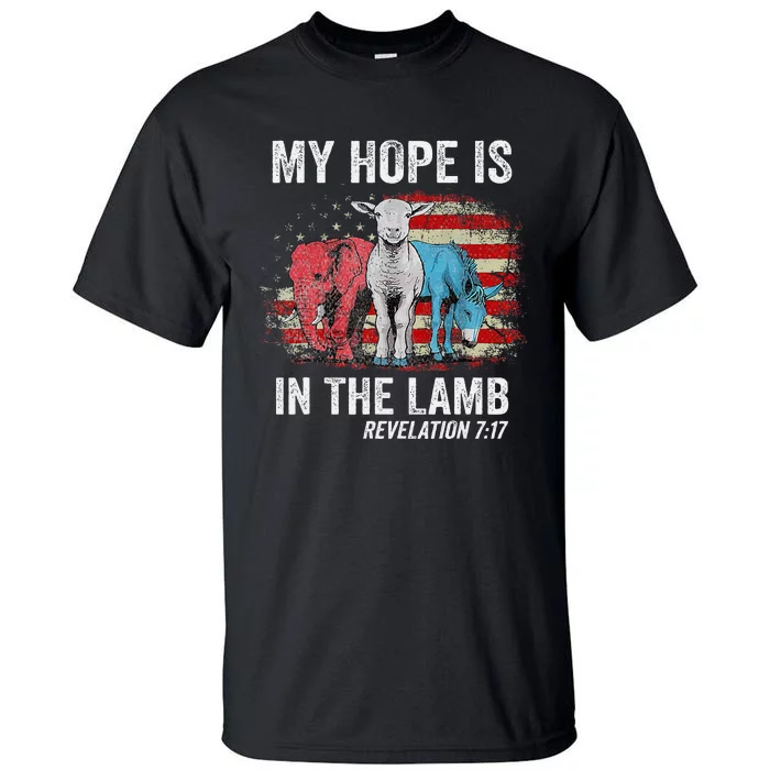 My Hope Is In The Lamb Tall T-Shirt