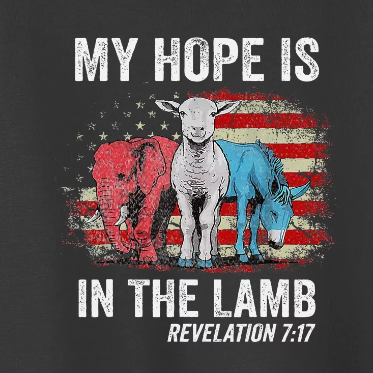 My Hope Is In The Lamb Toddler T-Shirt