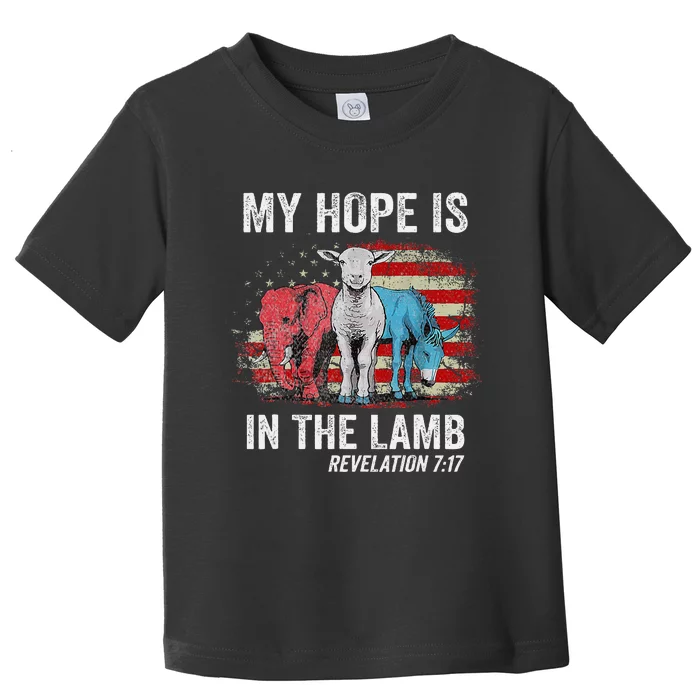 My Hope Is In The Lamb Toddler T-Shirt