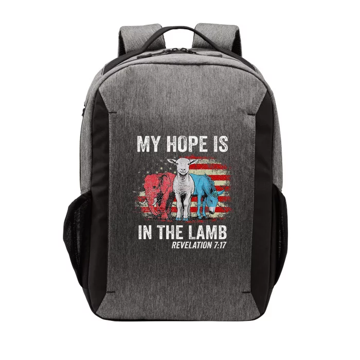 My Hope Is In The Lamb Vector Backpack