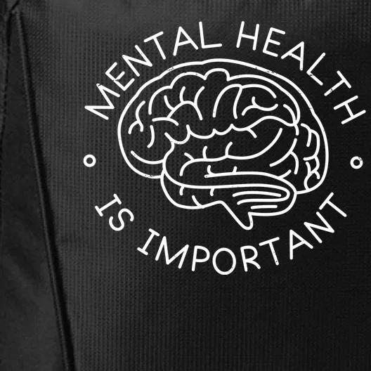 Mental Health Is Important Brain City Backpack