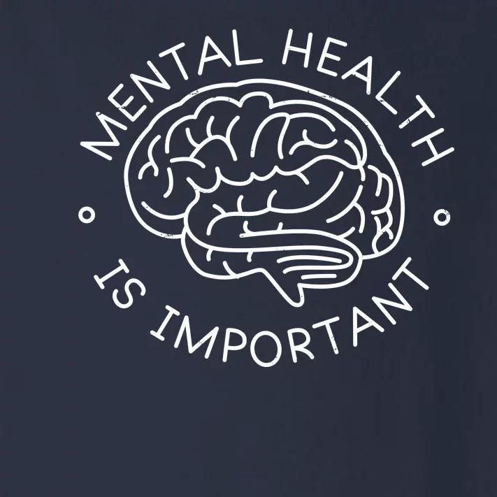 Mental Health Is Important Brain Toddler Long Sleeve Shirt