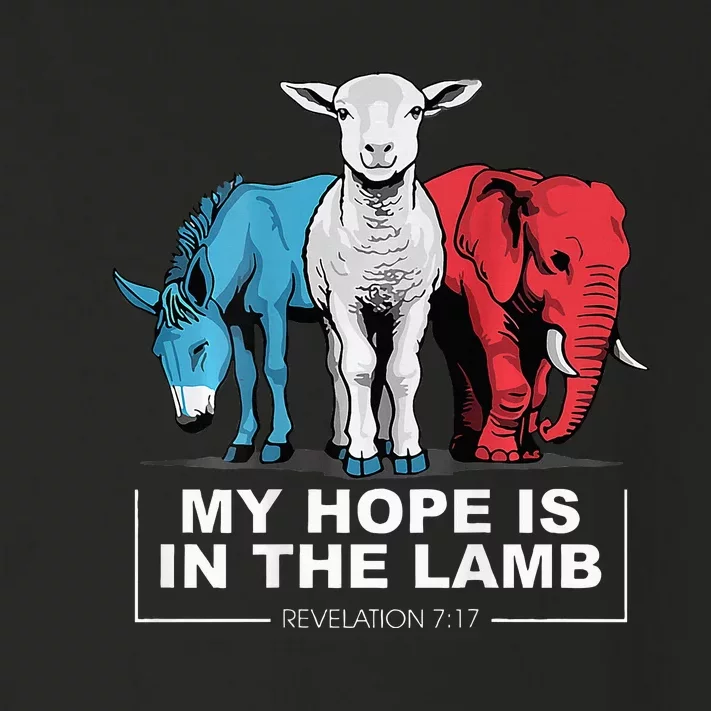 My Hope Is In The Lamb Toddler Long Sleeve Shirt