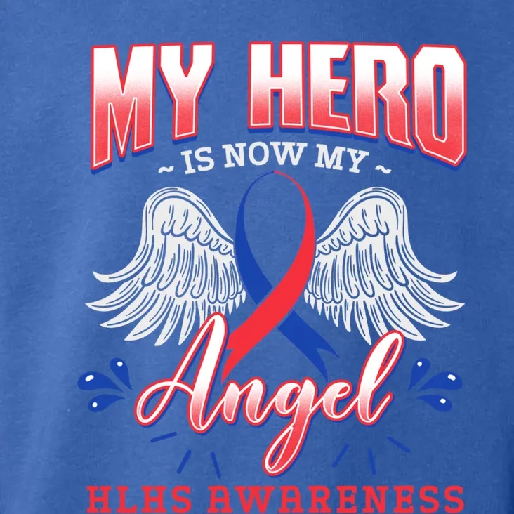 My Hero Is Now My Angel Hlhs Hypoplastic Left Heart Advocate Gift Toddler Hoodie