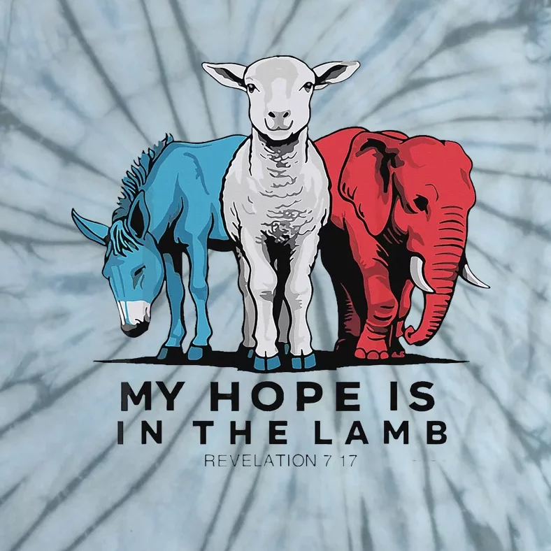 My Hope Is In The Lamb Tie-Dye T-Shirt