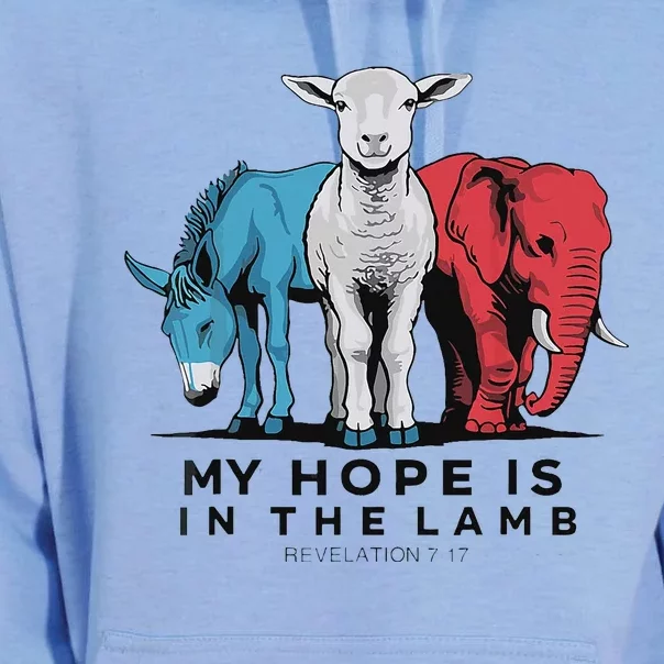 My Hope Is In The Lamb Unisex Surf Hoodie