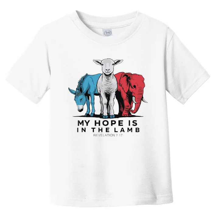 My Hope Is In The Lamb Toddler T-Shirt