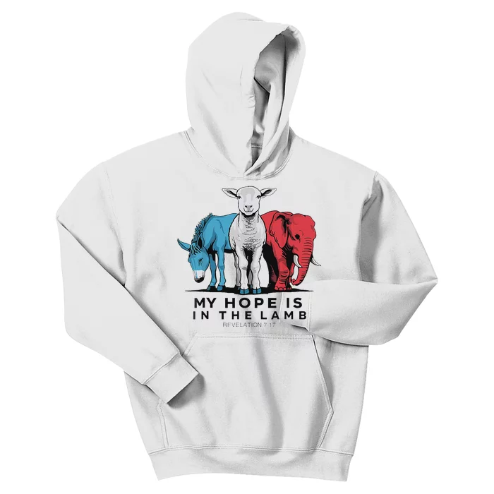 My Hope Is In The Lamb Kids Hoodie