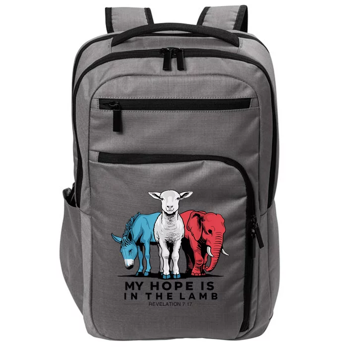 My Hope Is In The Lamb Impact Tech Backpack