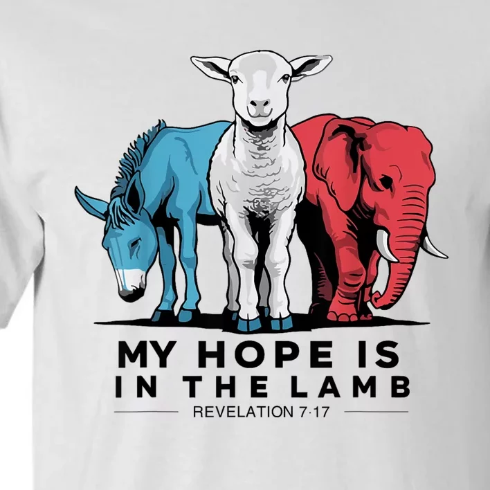 My Hope Is In The Lamb Tall T-Shirt