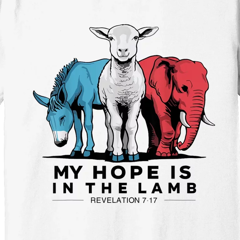 My Hope Is In The Lamb Premium T-Shirt