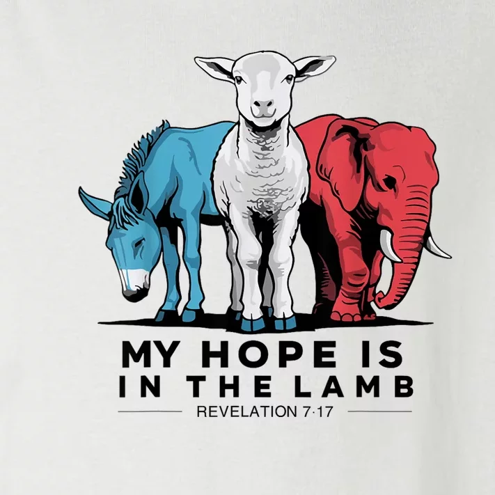 My Hope Is In The Lamb Toddler Long Sleeve Shirt