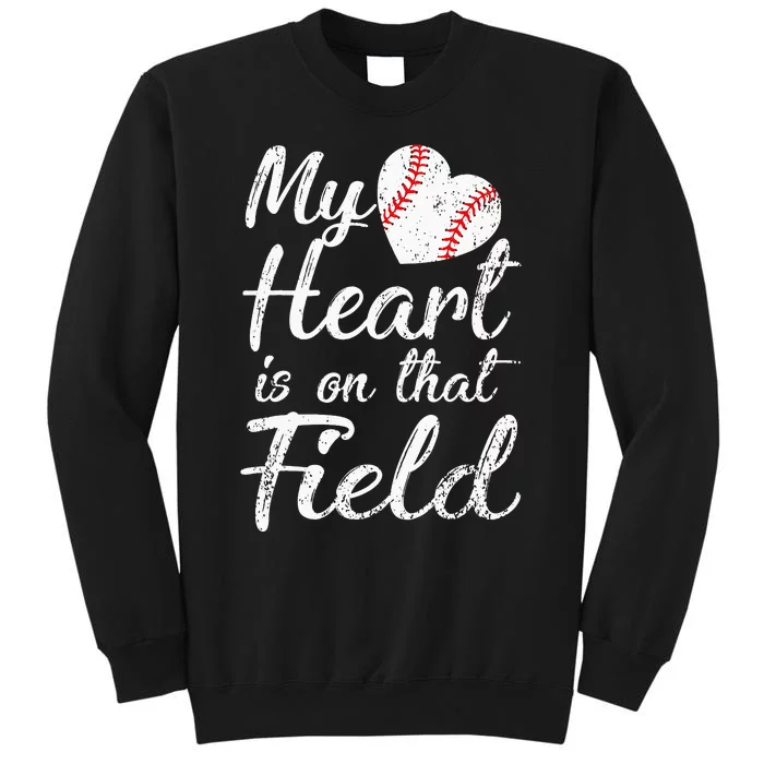 My Heart is on That Field Tee Baseball Sweatshirt