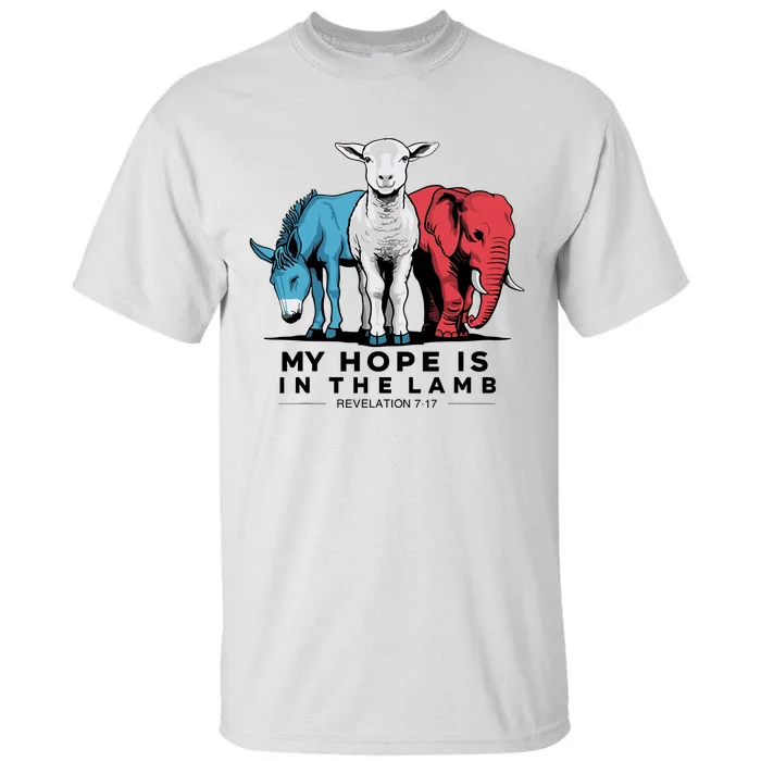 My Hope Is In The Lamb Tall T-Shirt