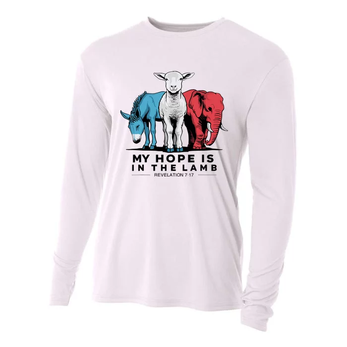 My Hope Is In The Lamb Cooling Performance Long Sleeve Crew